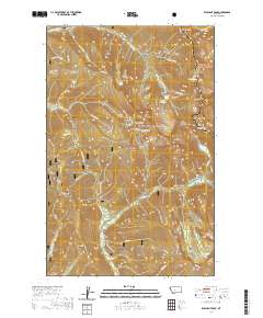Elephant Peak 2020 topographic map thumbnail