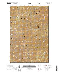 Elk Mountain 2020 topographic map thumbnail
