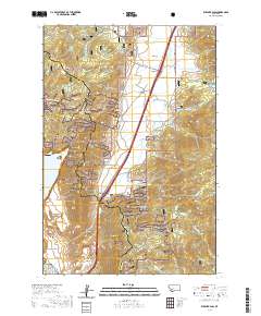 Elk Park Pass 2020 topographic map thumbnail