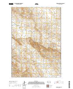 Elkhorn Creek SW 2020 topographic map thumbnail