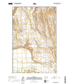 Ellsworth Coulee 2020 topographic map thumbnail
