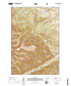 Emerald Lake 2020 topographic map thumbnail