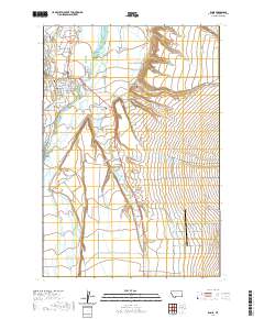 Ennis 2020 topographic map thumbnail