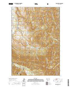 Enos Mountain 2020 topographic map thumbnail