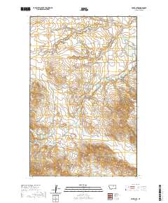 Ester Lake 2020 topographic map thumbnail