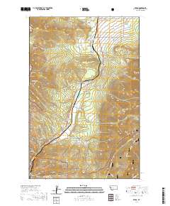 Evaro 2020 topographic map thumbnail