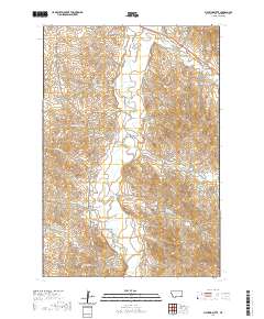 Fighting Butte 2020 topographic map thumbnail