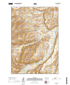 Fishtail 2020 topographic map thumbnail