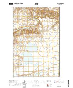 Flag Butte 2020 topographic map thumbnail
