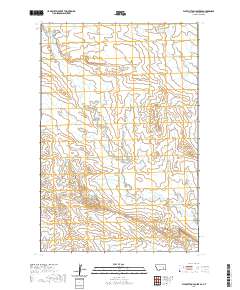 Flat Bottom Coulee SE 2020 topographic map thumbnail