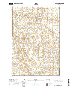 Flat Bottom Coulee SW 2020 topographic map thumbnail