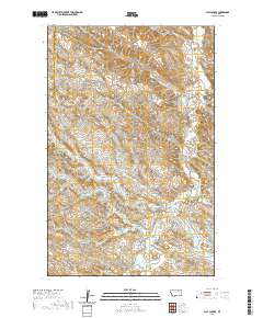 Flat Coulee 2020 topographic map thumbnail