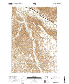 Flat Top Butte NE 2020 topographic map thumbnail