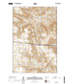 Flaxville 2020 topographic map thumbnail