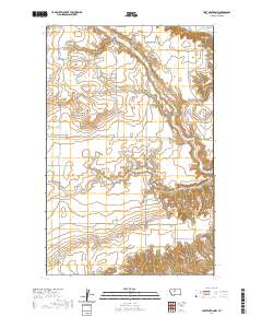 Fort Benton NW 2020 topographic map thumbnail