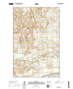 Fort Piegan 2020 topographic map thumbnail