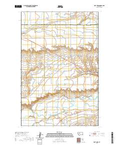 Fort Shaw 2020 topographic map thumbnail
