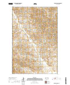 Fortyfour Coulee 2020 topographic map thumbnail