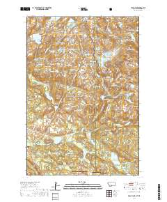 Fossil Lake 2020 topographic map thumbnail