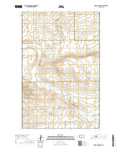 Fowler Coulee NW 2020 topographic map thumbnail