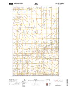 Fowler Coulee SW 2020 topographic map thumbnail