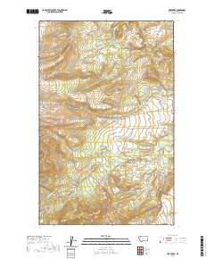 Fox Creek 2020 topographic map thumbnail