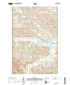 Fox Lake 2020 topographic map thumbnail