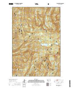 Fred Burr Lake 2020 topographic map thumbnail
