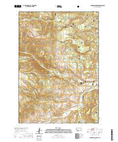 Freezeout Mountain 2020 topographic map thumbnail