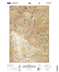 French Basin 2020 topographic map thumbnail