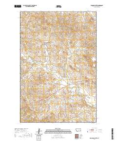 Froehlich Butte 2020 topographic map thumbnail