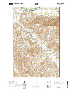 Frog Coulee 2020 topographic map thumbnail