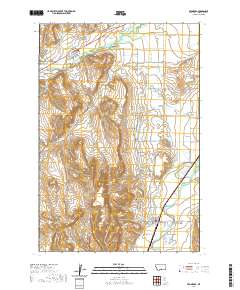 Fromberg 2020 topographic map thumbnail
