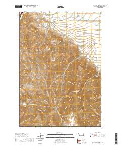 Gallagher Mountain 2020 topographic map thumbnail