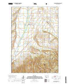 Gallatin Gateway 2020 topographic map thumbnail