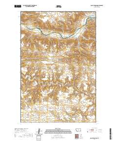 Gallatin Rapids 2020 topographic map thumbnail