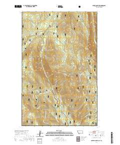 Garver Mountain 2020 topographic map thumbnail