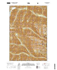 Gash Point 2020 topographic map thumbnail