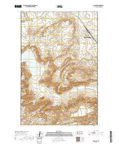 Geraldine 2020 topographic map thumbnail