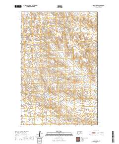 Gibson Coulee 2020 topographic map thumbnail