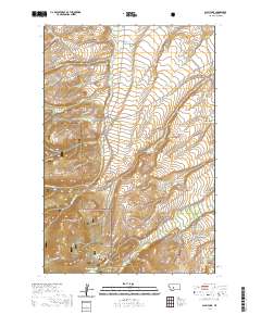 Gipsy Lake 2020 topographic map thumbnail