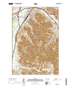 Glendive 2020 topographic map thumbnail