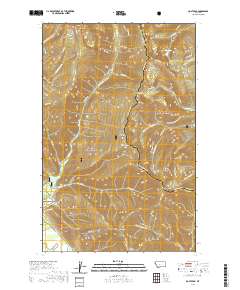 Goat Peak 2020 topographic map thumbnail