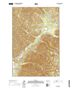 Gold Creek 2020 topographic map thumbnail
