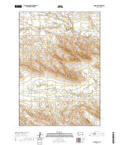 Gomer Draw 2020 topographic map thumbnail
