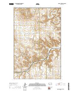 Goodale Coulee 2020 topographic map thumbnail