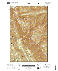 Morrell Lake 2020 topographic map thumbnail