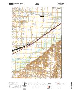 Mossmain 2020 topographic map thumbnail
