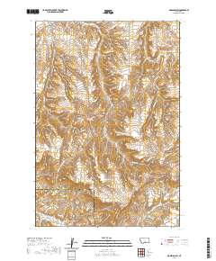 Mossmain SW 2020 topographic map thumbnail