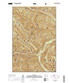 Mount Baldy 2020 topographic map thumbnail